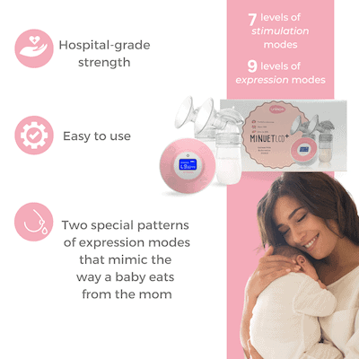 Unimom Minuet Breast Pump and Description