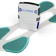 Elitone device with gelpads slanted view