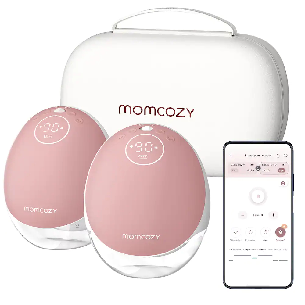 Momcozy M9 Mobile Flow Breast Pump > Milk Moms